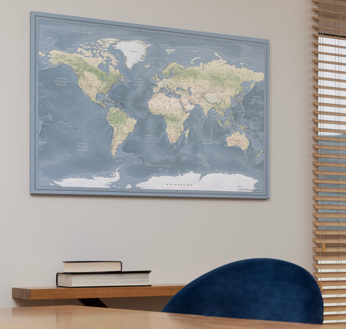 World map Earthstream