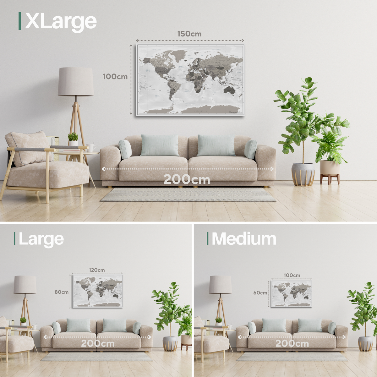 World map Earthstream